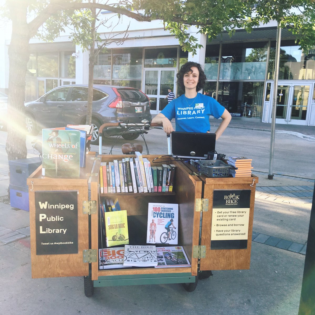 Tomorrow is Bike to Work Day! Come say 👋 and pick up some goodies and a coffee between 6:30-9:00 a.m! We'll be at the <a href="/copsforkids/">linda richerson</a> pit stop at Graham and Smith with: @ChildrensWishMB <a href="/WpgPoliceCU/">WPCU</a> and <a href="/StarbucksPHQ/">Starbucks PHQ</a>  

#wplbookbike #bikeweekwpg #whyiride #bikeweekbest