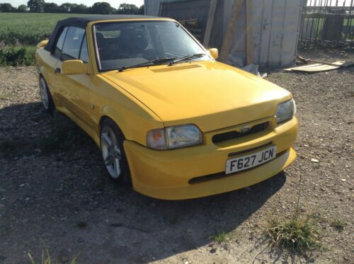 Barn Find 1988 #ford Escort Mk 4 Cabriolet 1.6i Xr3i Spares Or Repair £1350 #ebay rover.ebay.com/rover/1/710-53…