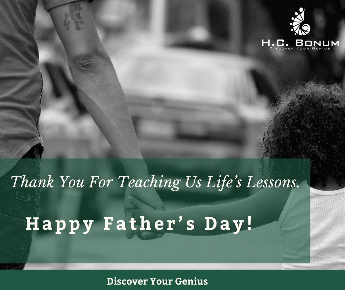 hcbonumltd's tweet photo. Happy Father’s Day! #weappreciateyou #FathersDay2019 #discoveryourgenius #hcbonum #managementconsulting https://t.co/rAvKLIveqm