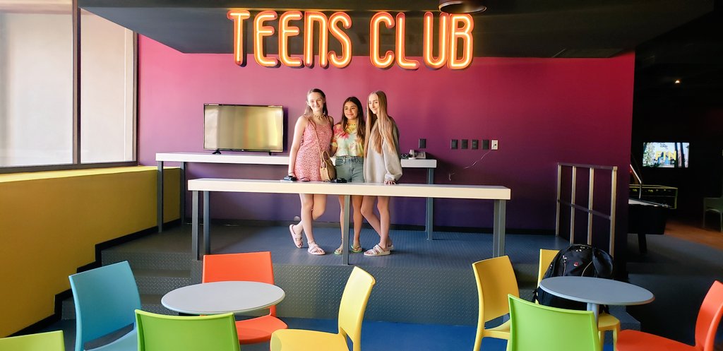 “There's even a kids club and teen club! #familytravel at it&#...