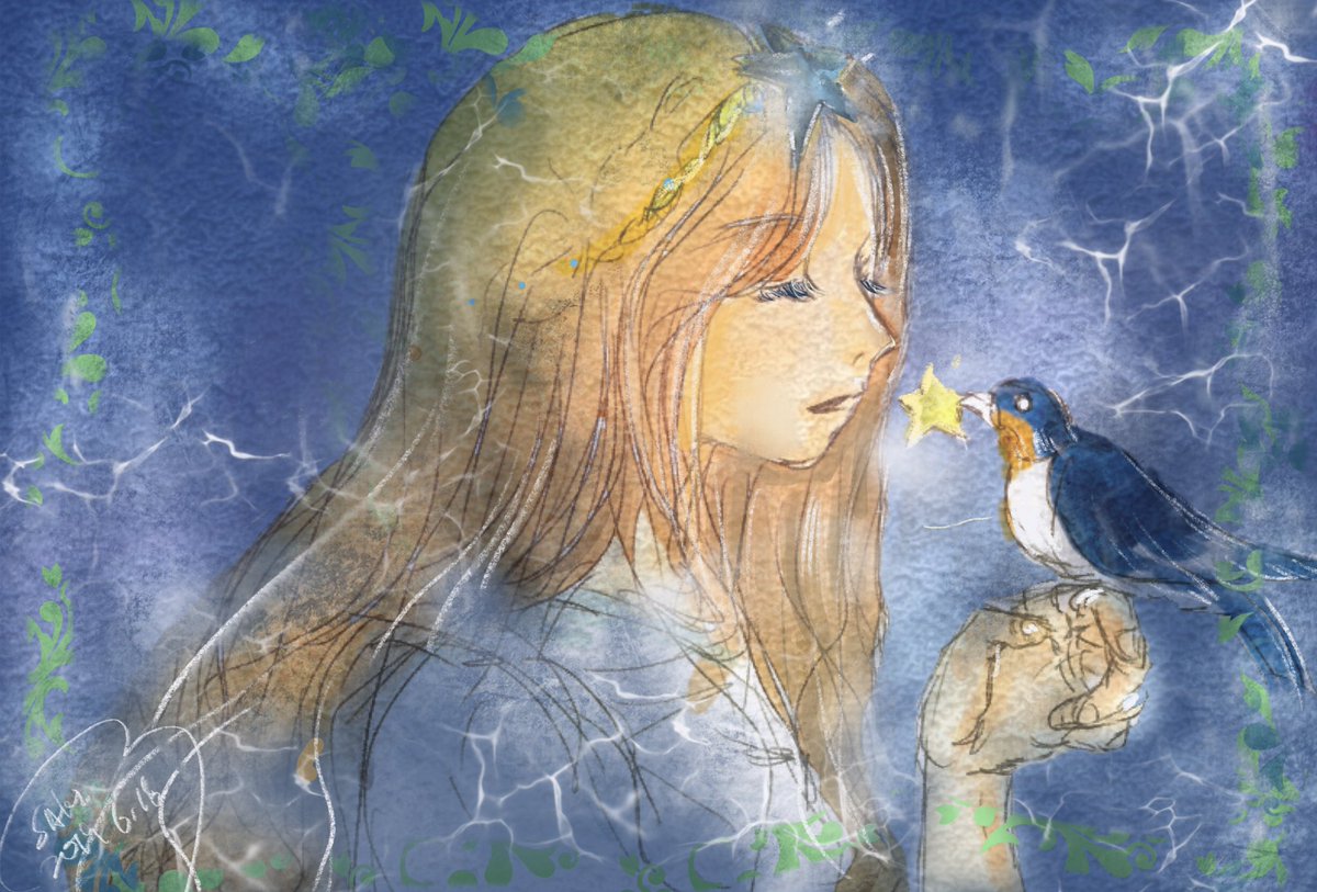 miyuhosaki's tweet image. #LP9 #LittlePiano9 #新居昭乃   #FMホール 新居昭乃さんのツアー最終日。 素晴らしかった。何というか …解毒作用が凄いというか、圧倒的な美しい情景の中で、心の底から深呼吸ができた。遠目でディテールわからないけど 🌟キラキラ輝く昭乃さんのカチューシャが今日も素敵だったので思わずお絵描き