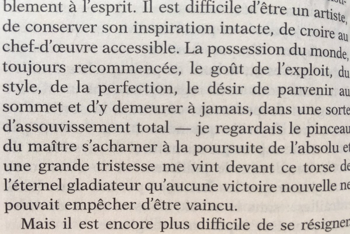 SvenMes's tweet image. Il est difficile d’être un artiste.
- La promesse de l’aube -