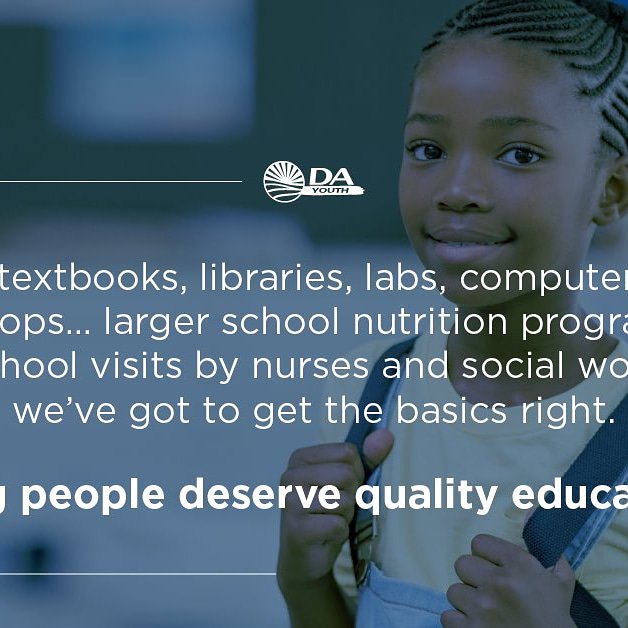DAYouthEC's tweet photo. Young people in the Eastern Cape deserve better education, a conducive environment for teaching and learning.

#SIDIKWE
#YouthDay2019 https://t.co/E8sgk2qC3M