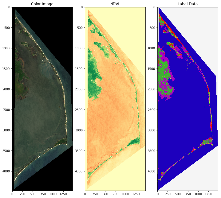 clifgray's tweet image. Interested in a self-contained, batteries-included example of using a neural network to classify landcover from @NASA_Landsat?
Just finished this tutorial using python, #rasterio, #scikit_learn, and #keras that you can run directly in Google Colab: github.com/patrickcgray/d…