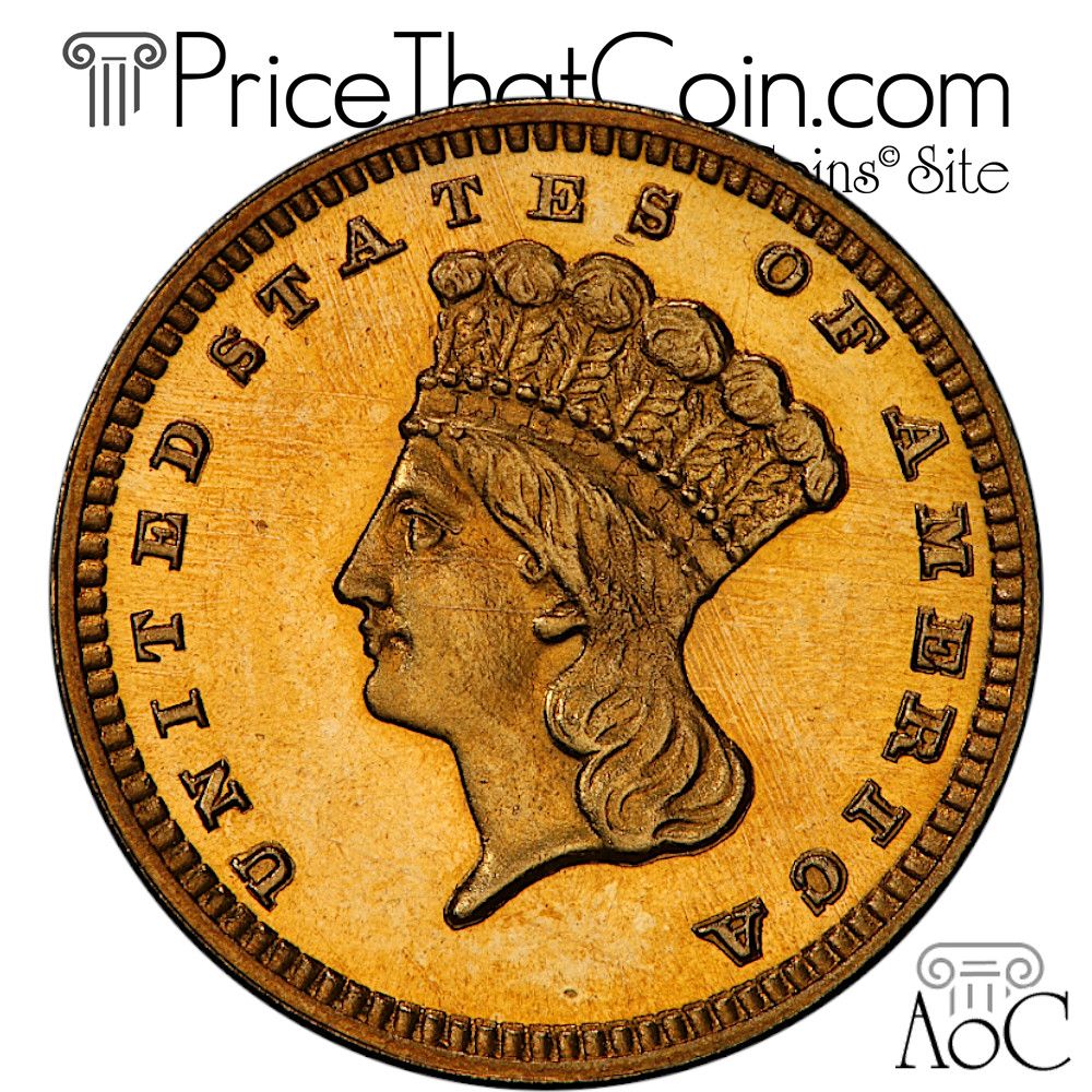 pricethatcoin's tweet photo. Your #WeeklyCoin:
1885 Proof Gold Dollar
Recently sold for $18,000

Pretty proof Gold Dollar, among the finest. To price a gold dollar, use our appraisal services at https://t.co/OJMQWn1vv6.

1885: Arthur handed off to Cleveland. American Patrol was first published.

#gold https://t.co/INmG4QGnhG