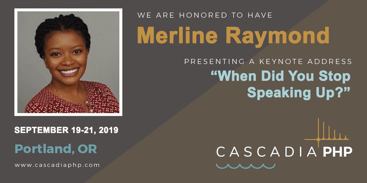 We are thrilled to announce @MerlineRaymond