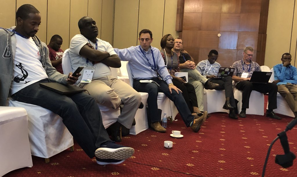Maarten_Bman's tweet photo. From Kampala a deep thanks for all that made our workshop possible,  @MinisterieEZK @internetsociety @AFRINIC @AfricaCERT @ISOCUg @ICANN and all speakers and participants. The report will be available at @thegfce website, soon 🌐 https://t.co/mg3bePse0I