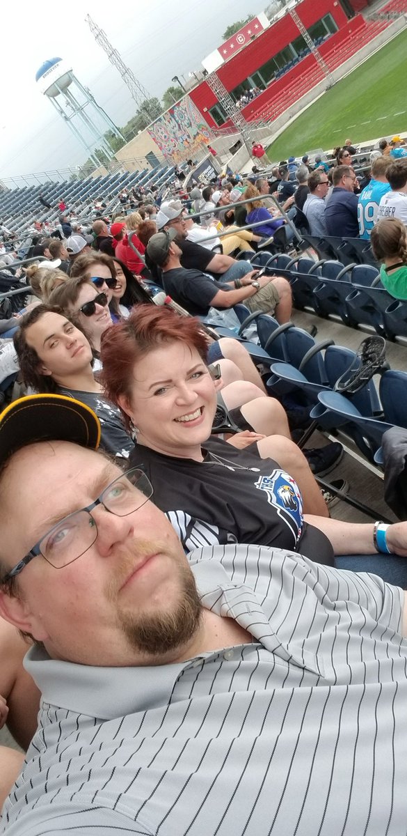 SecondHandSoulB's tweet photo. #PLLCHICAGO @TaftChiLacrosse Beautiful day for a pro lacrosse game! https://t.co/CRZpOHPOK6