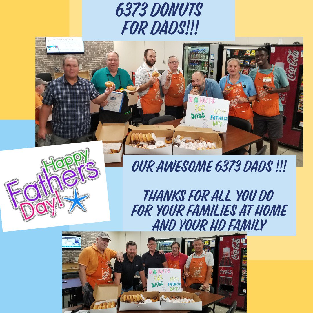 All our 6373 Dads enjoying their morning!  Happy Father's Day to ALL our D9 Dads!!!