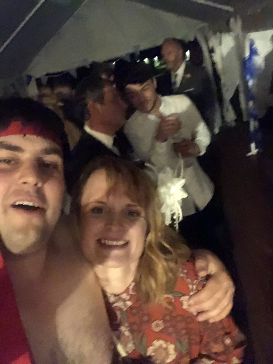 Em_Clem1's tweet photo. Fab day for a wedding yesterday. No idea how are heads are ok today #purecarnage #wedding #schoolreunion https://t.co/V2Kryu753I