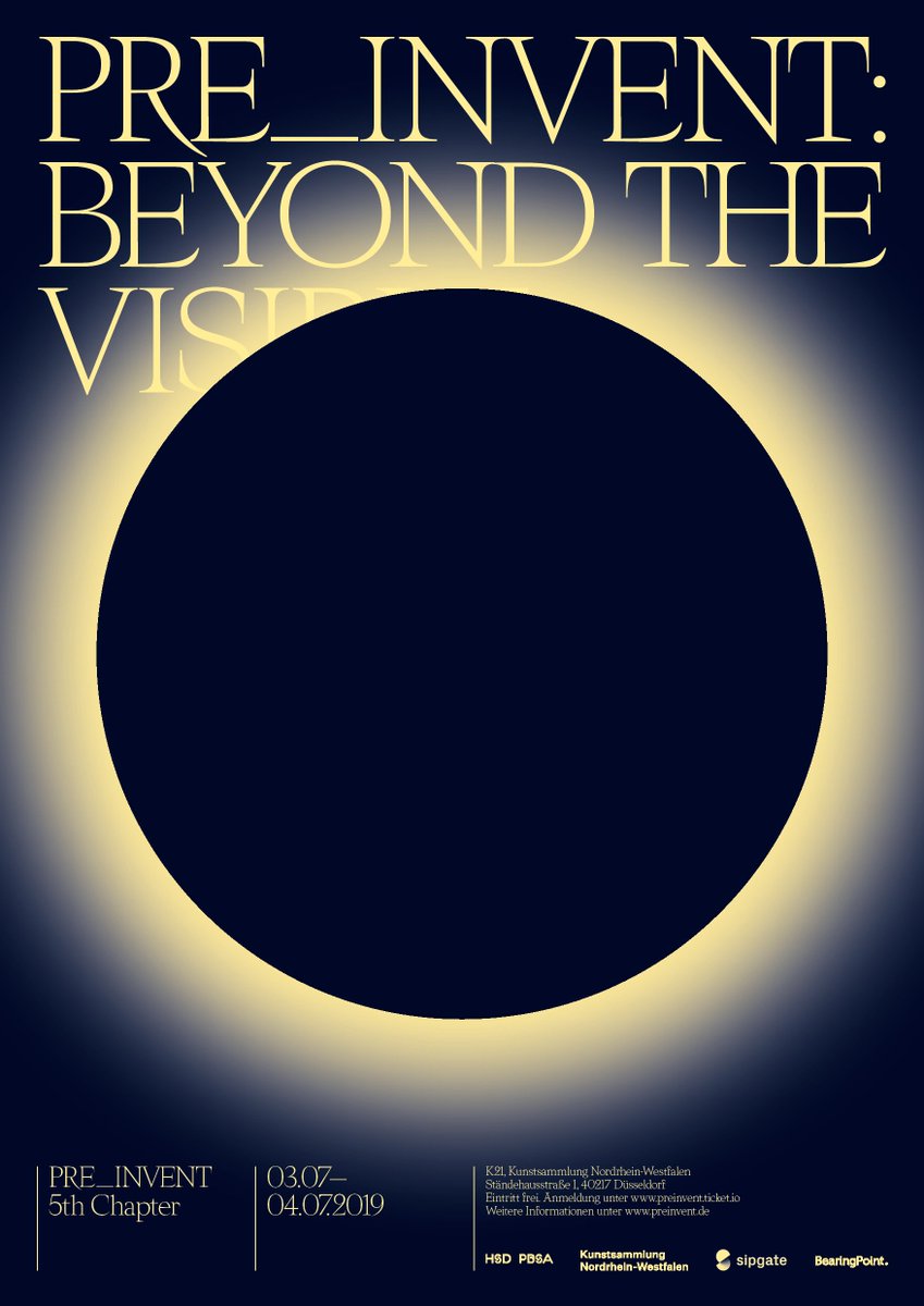 Our conference series continues at 3rd and 4th July with the conference »Beyond the Visible« with <a href="/jbirken/">Hermes</a> <a href="/fturner/">Fred Turner</a> <a href="/TheCreaturesLab/">Vladan Joler</a> <a href="/bildoperationen/">Roland Meyer is @bildoperationen.bsky.social</a> @mareikefoecking <a href="/SRanderath/">S Randerath @sebastianranderath.bsky.social</a> Rindon Johnson, Tabor Robak, Andreas Bunte, Thomas Brinkmann and more at K21  @K_SammlungNRW