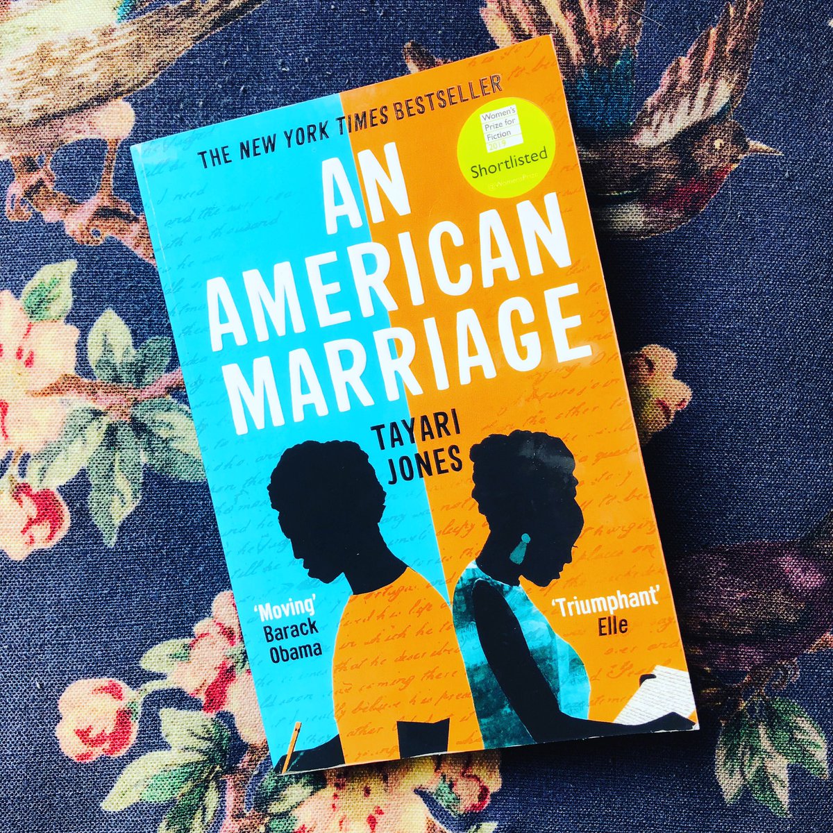 EalingReading's tweet photo. About half way through #AnAmericanMarriage - can see why it won awards. Characters not always sympathetic but really moving and real #ealingrecommends https://t.co/PfGlYVMiGI