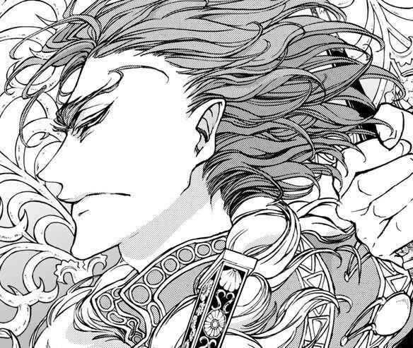 Al- Kaplan Balaban from Shoukoku no Altair is gay and Virgilio Louis and Blanchard Simon who are in a relationship. One of my favorite manga, the anime is kind of bad but don’t miss this gem.