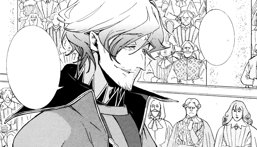 Al- Kaplan Balaban from Shoukoku no Altair is gay and Virgilio Louis and Blanchard Simon who are in a relationship. One of my favorite manga, the anime is kind of bad but don’t miss this gem.