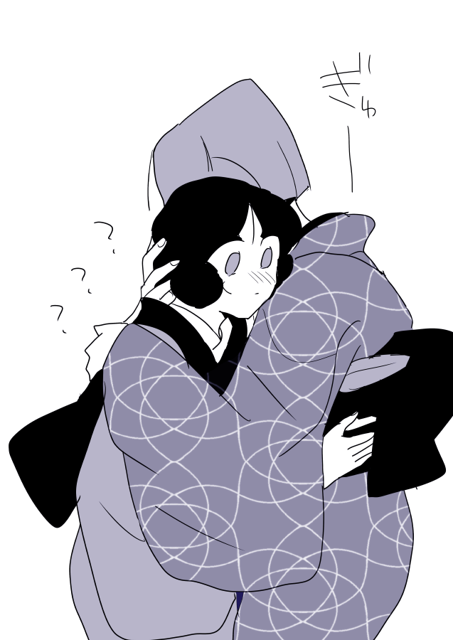 【創作百合】化け猫お姉さんと飼い主ちゃん。黒猫 