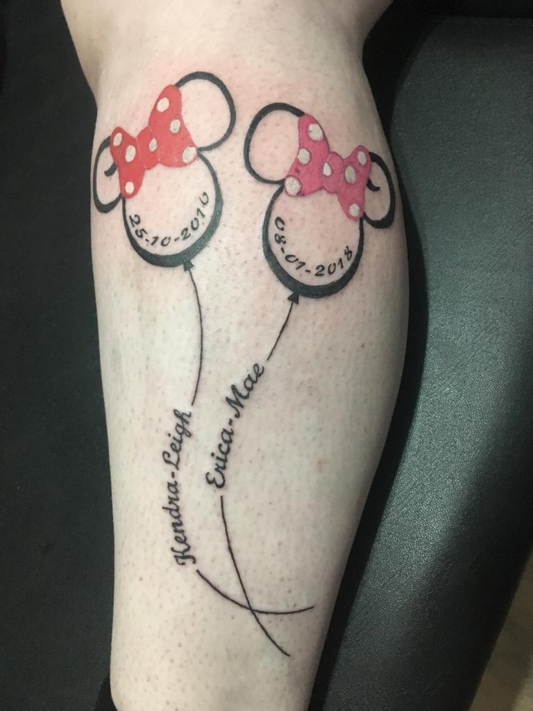 Top 175+ Minnie mouse tattoo with name