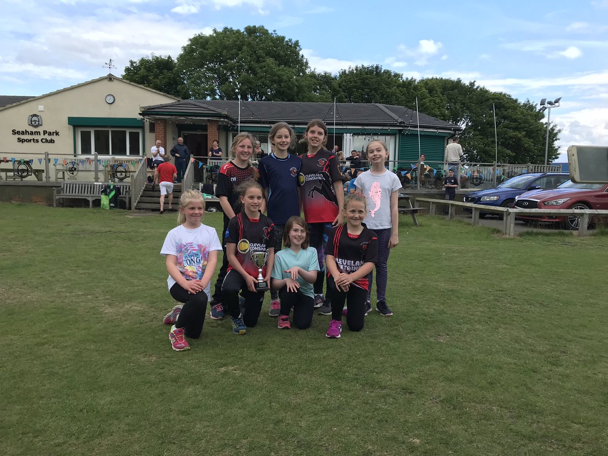 Thanks to <a href="/SeahamPark/">Seaham Park CC</a> CC today for doing a superb job hosting their U11 cricket tournament. Great opposition in <a href="/SeahamPark/">Seaham Park CC</a> @cls_cricketclub &amp; <a href="/WillingtonCC/">Willington CC</a> with <a href="/Sedgefield_CC/">Sedgefield Cricket Club</a> girls winning all 4 games and bringing home the silverware 🏆They had a great day. Well done girls 👏👏