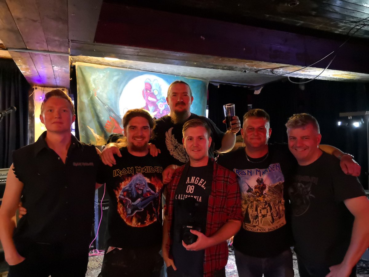 What a fantastic evening filming this talented bunch last night.

Really looking forwards to editing and getting this material up.

Thank you again for bringing me along on this journey.

 #ironedmaiden #tributeband #media #southwest #ukmetalband #filmmaking #inspired #weymouth