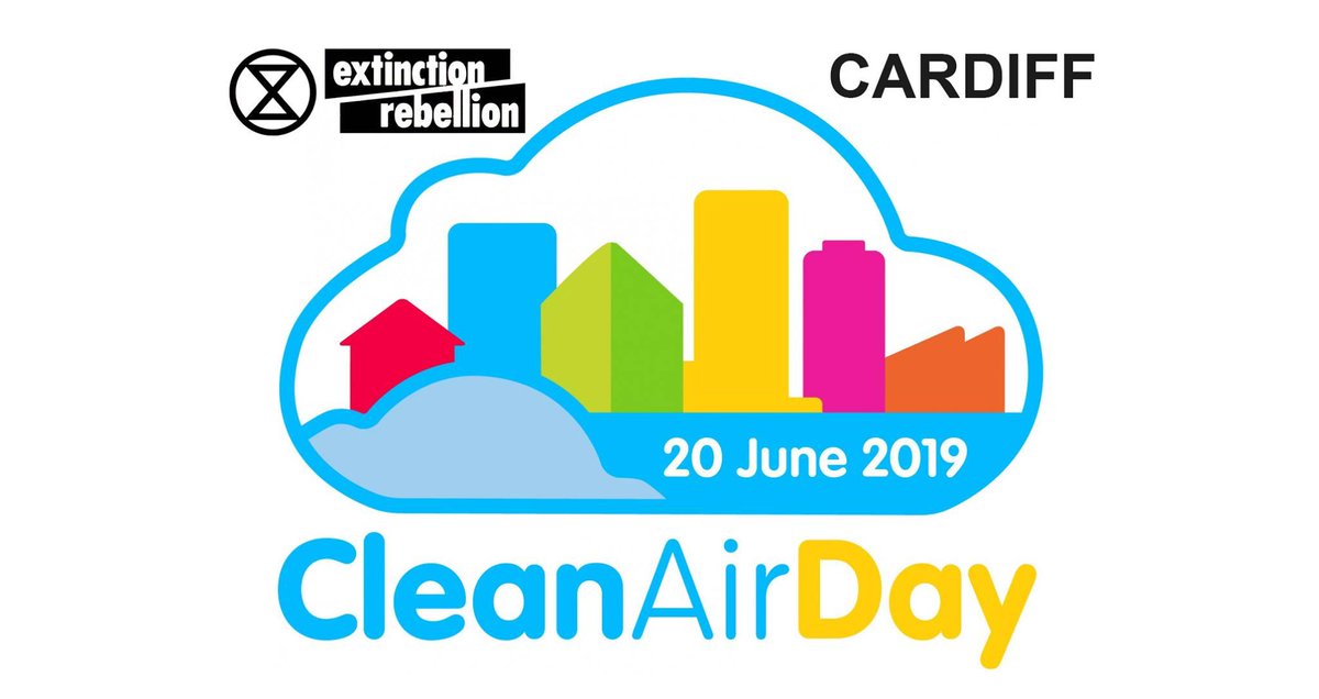 🚩Critical Mass Cycle
🚲Aneurin Bevan Statue, Queen st, Cardiff 
🕧Thurs 20th, 17:30 - 20:30

Raise awareness during National Clean Air Day and demand more radical action to reduce emissions. Picnic at the end for families to join so please bring food! 

facebook.com/events/4672474…