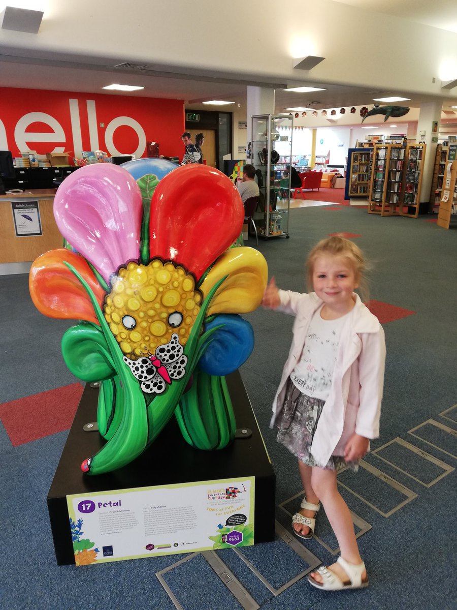 michellejgordon's tweet photo. Got a full day of Elmer spotting in today, 41 down, 98 to go #ElmersBigParadeSuffolk #tonsoffunforeveryone #ipswich #suffolkmasters #woolmer https://t.co/PlkrZ1Ie1f