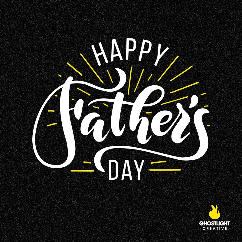 GhostLightTweet's tweet photo. #Dads are rad – and today we celebrate you! 💪 
 #HappyFatherDay #DadDay https://t.co/xM1SKb1G4H