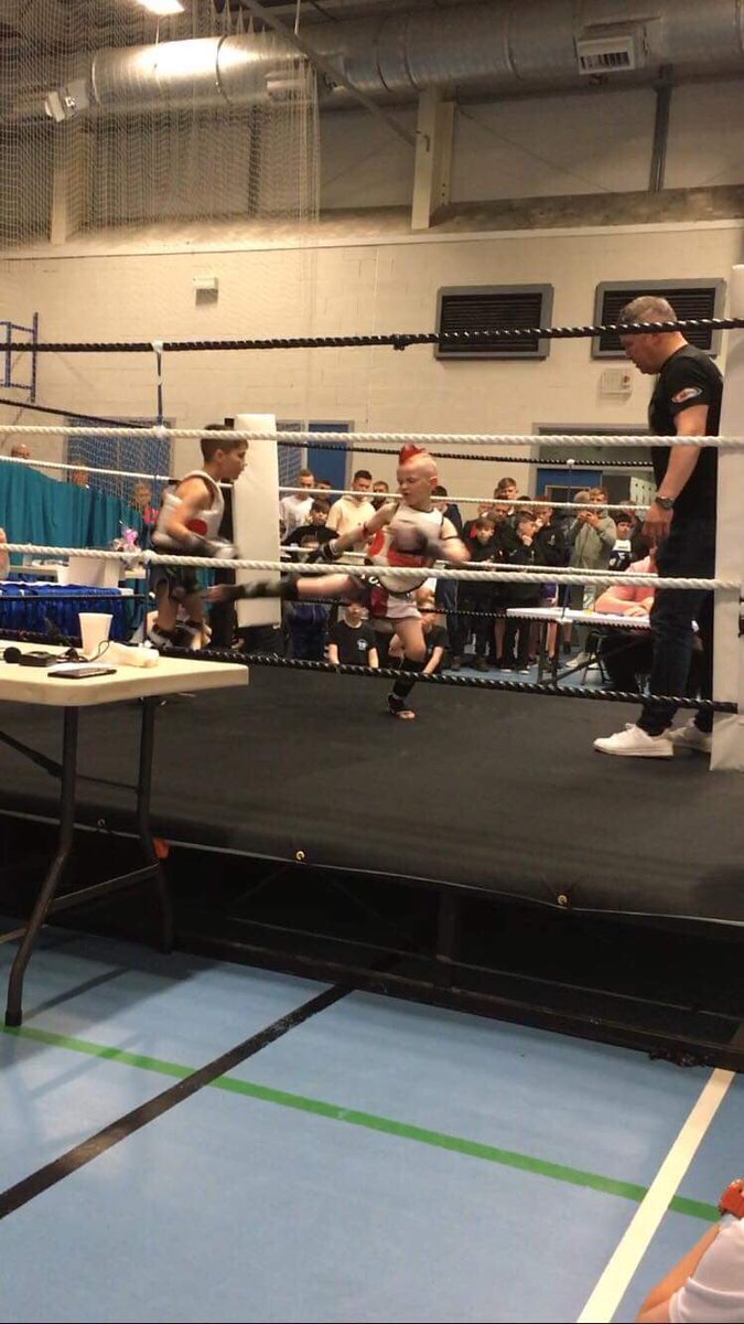 Fearthefighter's tweet photo. Jaxon #TheDestroyer Ritchie doing his thing! What a great young man and future world Champion! @bennyboyritchie you have an amazing young man right there. Can’t wait to see him as #WorldChampion in the near Future! https://t.co/uzYQ2X8xjX