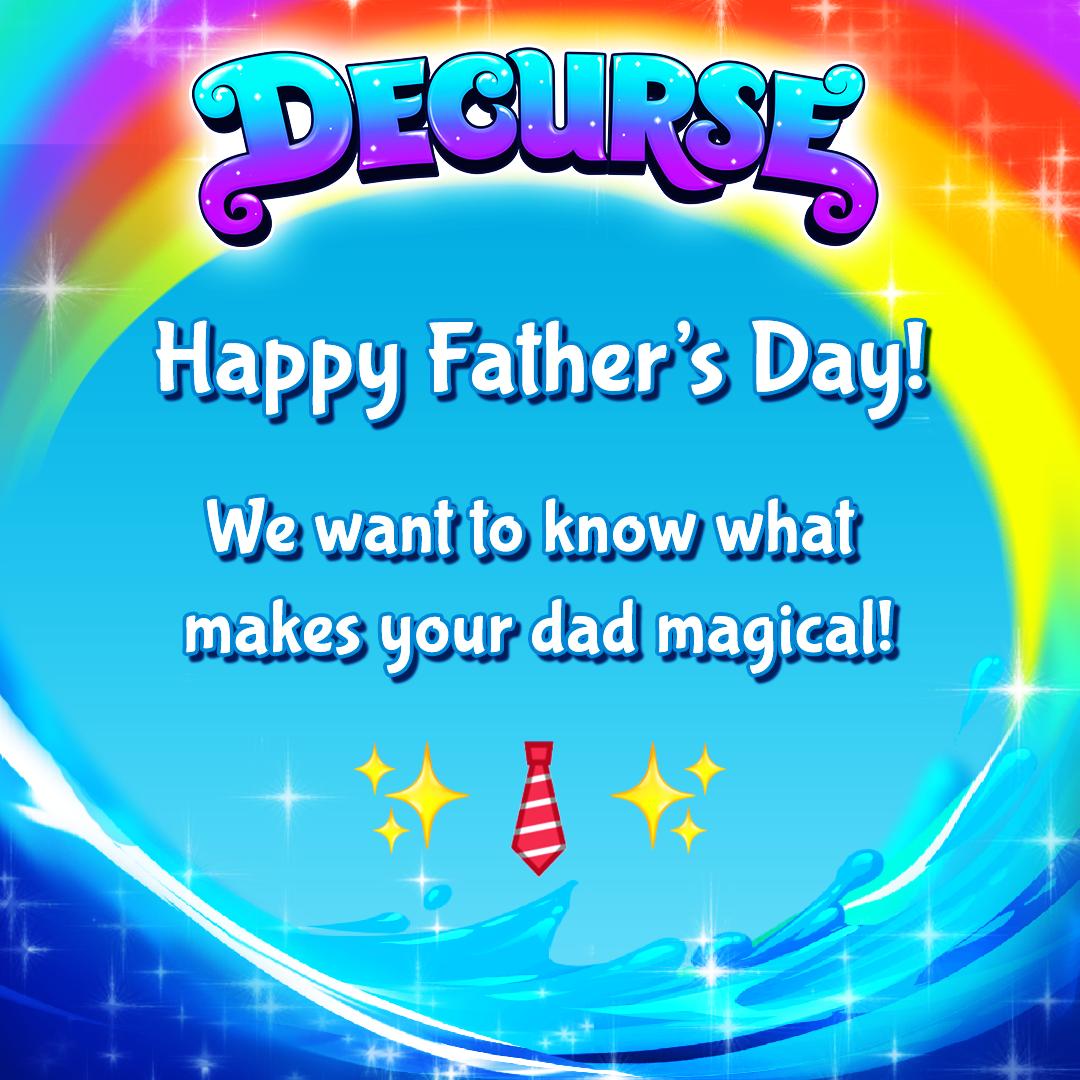 DecurseGame's tweet photo. #HappyFathersDay ✨ 👔 ✨ https://t.co/Moj23iLBQA