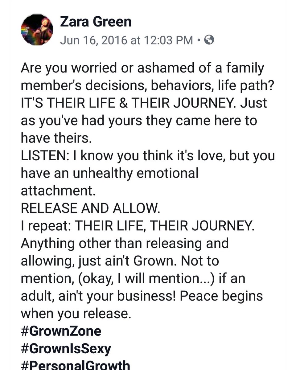 ZaraGreen's tweet photo. Posted in 2016, still applicable today. Want peace in your relationships? Mind YOUR business! And love without judgement or conditions.
#YourConsigliere 
#PersonalGrowth 
#LifeIsNotUnfair 
#EverythingIsEnergy 
#VibeUP https://t.co/69Sz4uapbS
