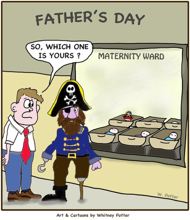 Happy Father’s Day! 🏴‍☠️ #captainoftheship #FathersDay2019