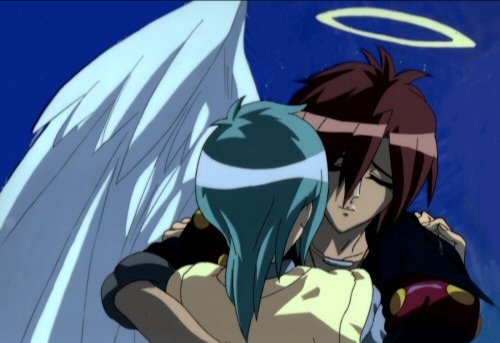 Raphael and Michael from tenshi ni Narumon are a gay couple.