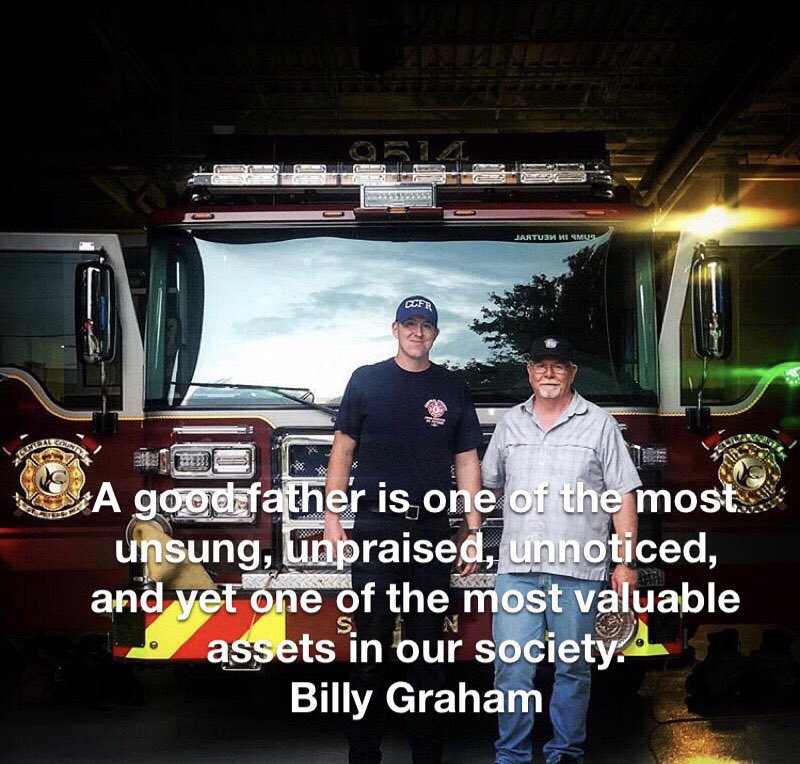 Here’s to all the rocking dads out there who raised your boys to become #firefighters. Your influence and the work ethic you passed on to us lives on in all we do for our #community, our #brothers, and our #families! Happy #fathersday 
#ccfr #dad #dads #fathers #firedad #dadlife