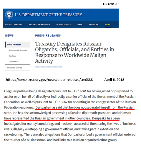 fullspecdomino's tweet image. Sen. Warner appears to be arranging mtg w/Deripaska 3/31/17
Treasury Dept recognizes Deripaska as Russian Govt Official 4/6/18
Dem/Rus collusion w/ state actor?
fullspectrumdominoes.wordpress.com/2019/06/15/did…
#NeonRevolt @g_occhionero @RedPill78 #SpyGateCoup @DPQ87968970 @CarrollQuigley1 @gatewaypundit