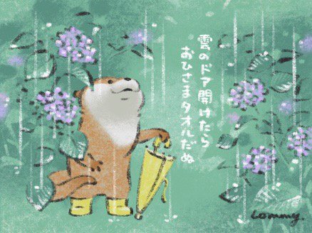 「紫陽花 傘」のTwitter画像/イラスト(人気順)