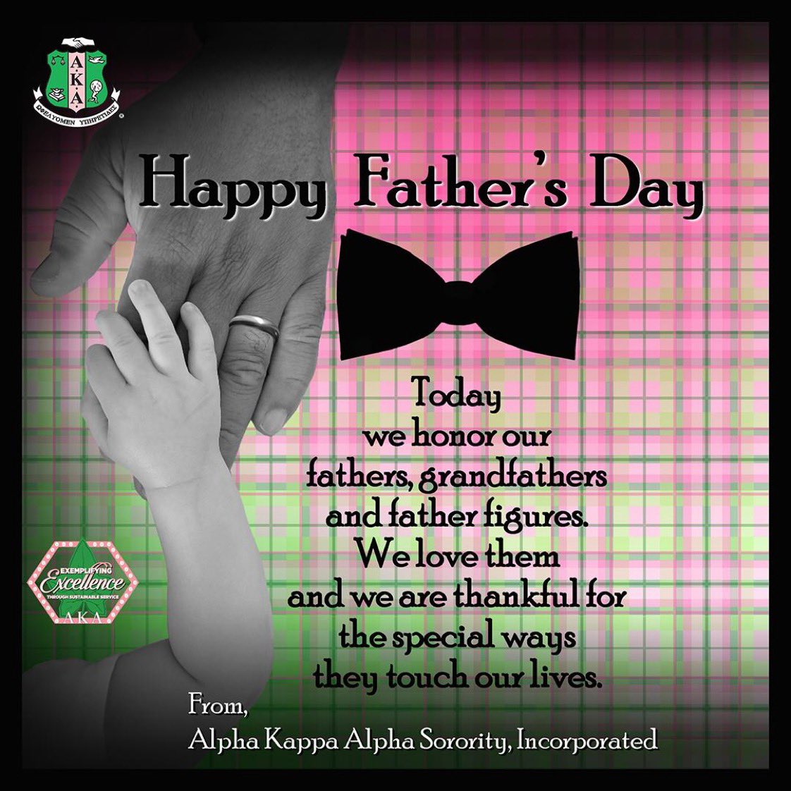 Men, Enjoy Your Day! #AKA1908 #FatherlyLovePrevails