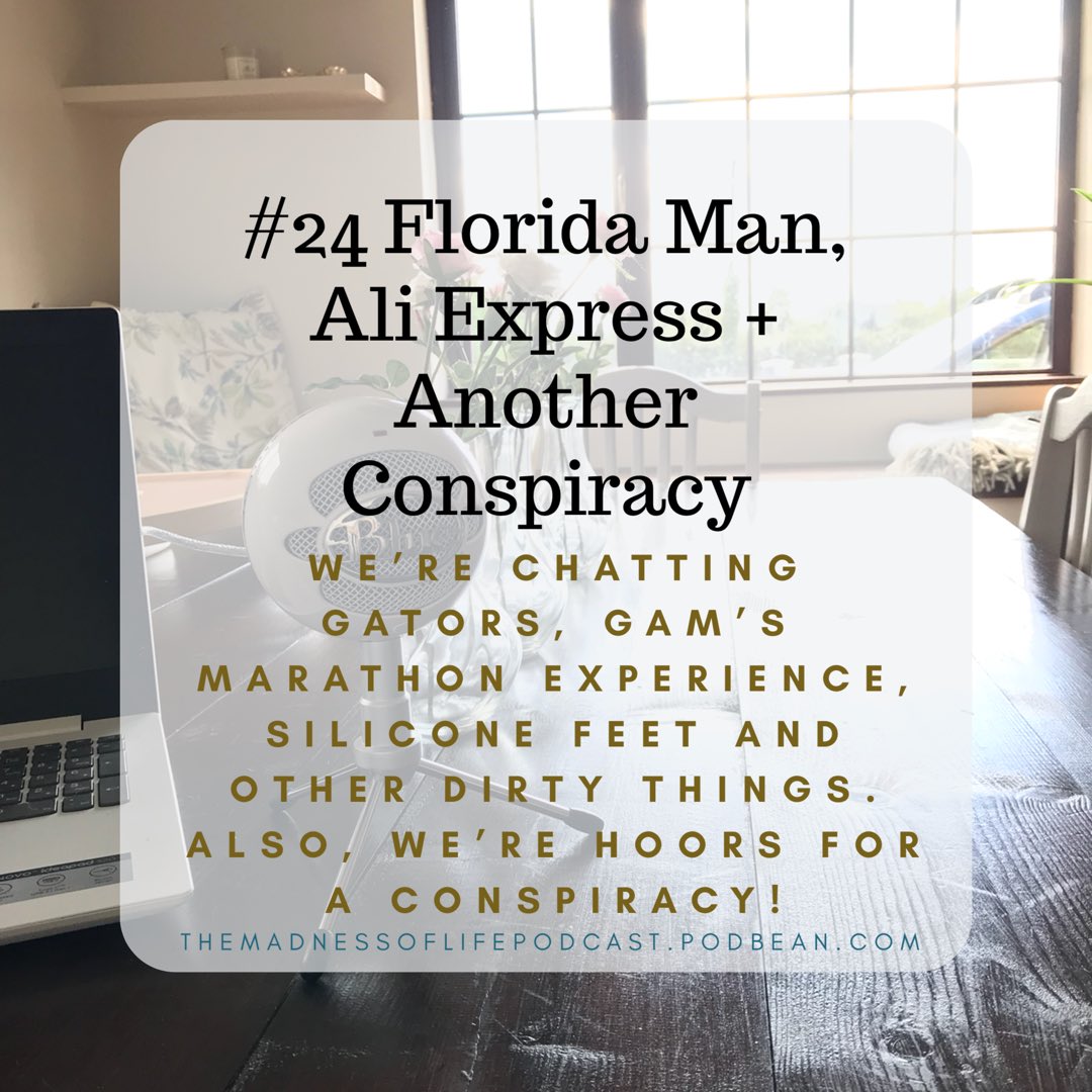 MadnessPodcast's tweet photo. Listen on Apple podcasts, Spotify and everywhere else you get your pods! #FloridaMan #AliExpress #IrishPodcast https://t.co/Skp5ql5PnY