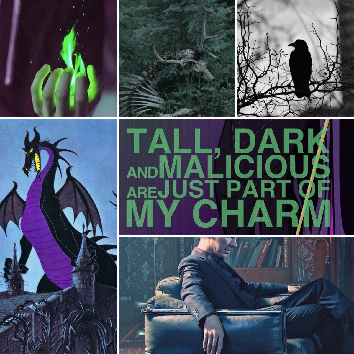 MasterOfAllEviI's tweet photo. Male Maleficent
Character Aesthetic
Rps: Literate/Crack/Serious/AU
“No need to repeat yourself. I ignored you just fine the first time.”
#SubscriptioPseudonym https://t.co/KLAuMhnXAH