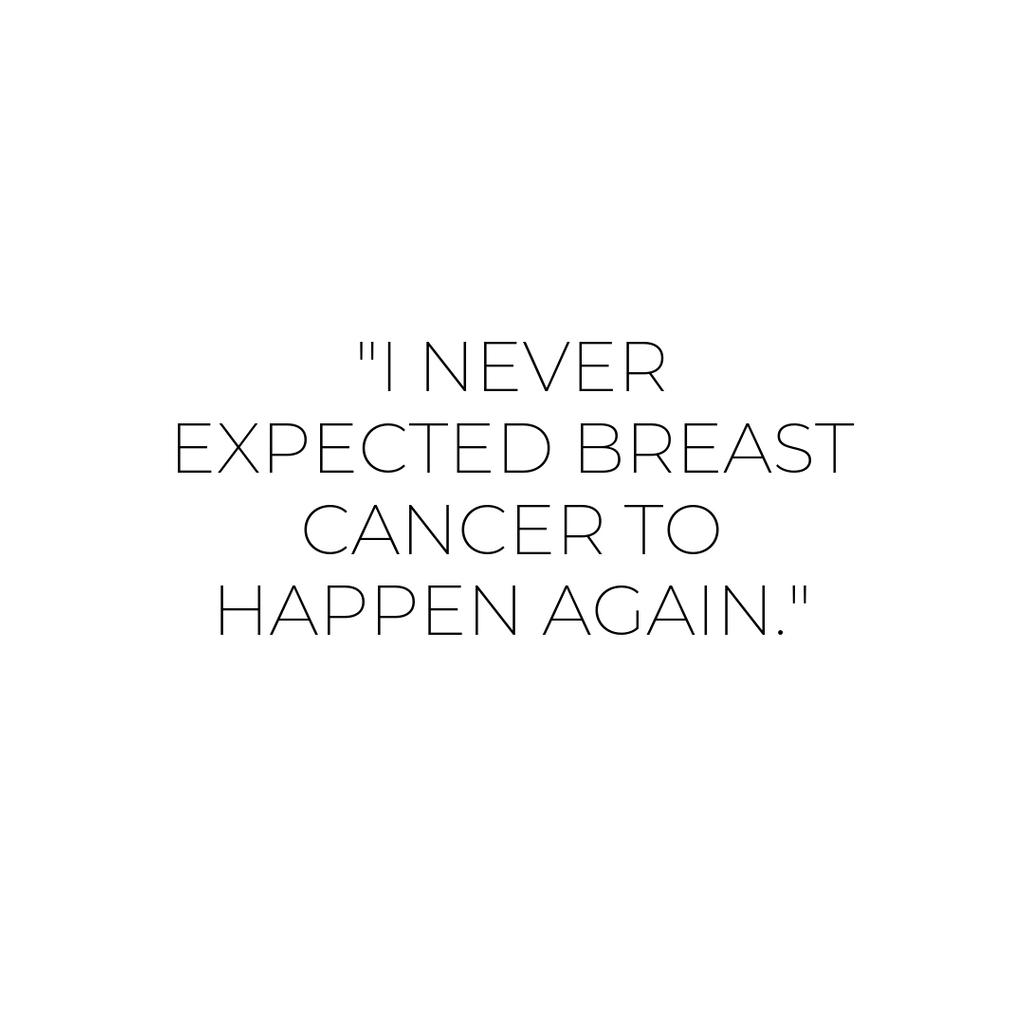 unexpectedgift2's tweet photo. "I was first diagnosed with breast cancer in 1995. 

21 years later I went for a routine screening and they saw something in my other breast. I never expected breast cancer to happen again.⁣" - Jessica https://t.co/oAqtxcD66k