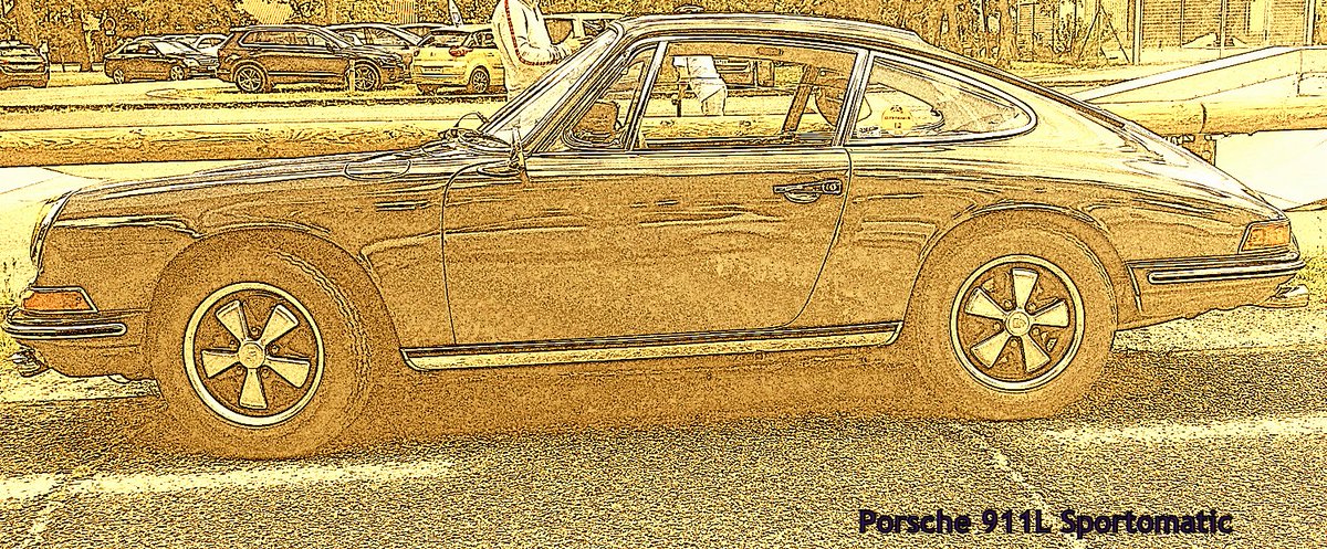 PF33160's tweet photo. Je l'avais déjà croisée il y a deux mois, alors cette fois j'ai fait un peu l'artiste... cc @JoestJ 
#Porsche #911L #Sportomatic https://t.co/htj7kxghdv