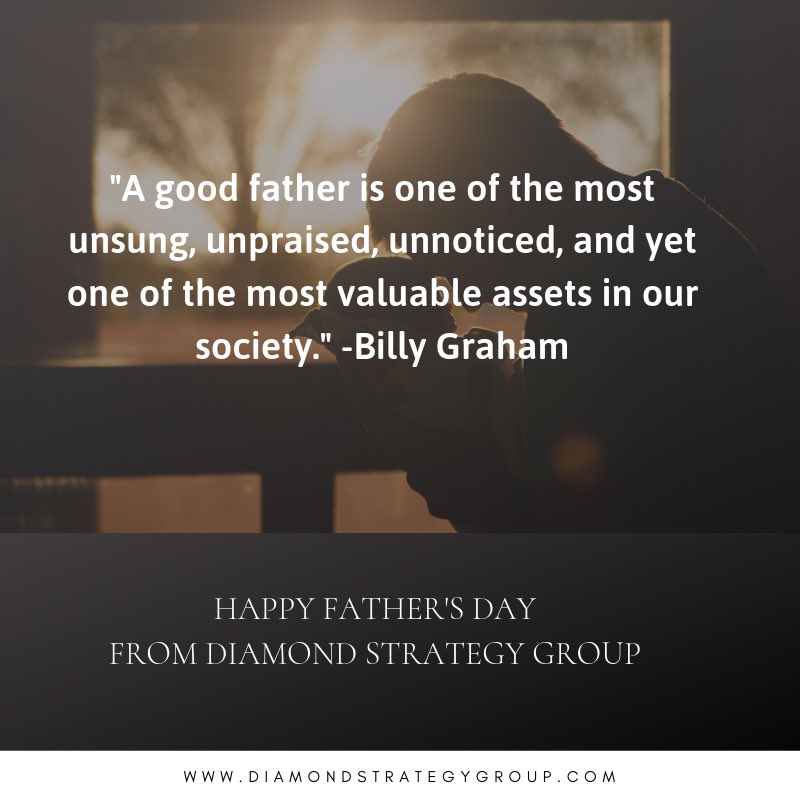 CompleteLeader's tweet photo. Good fathers lead with love. Happy Father's Day! #fathersday #fathersdayquotes #happyfathersday #DiamondStrategyGroup https://t.co/m5ZGKRSqdy