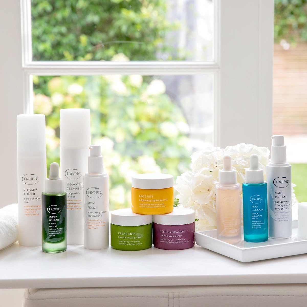 TropicTim's tweet photo. Tailor your beauty routine to deliver the results your skin is craving with our customisable Deluxe Collection: https://t.co/aeB6LOyUtL ✨

Select your favourite treatment and face mask to create your perfect combination 🙌 #skincare #natural #skincareroutine #beauty https://t.co/dHhsuVdN25