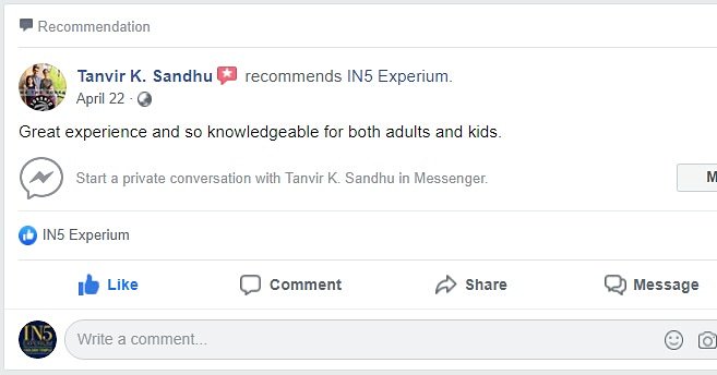 IN5Experium's tweet photo. Thank you Tanvir K Sandhu for recommending IN5 Experium.🙏

visit: https://t.co/G4EXqrwM9S

#ImmersiveExperience #MixedReality #HarmandarSahib #TheGoldenTemple #VisitorReviews #Visitors #Attendies #ImmersiveTechnology #Projections https://t.co/SUNjadBssk