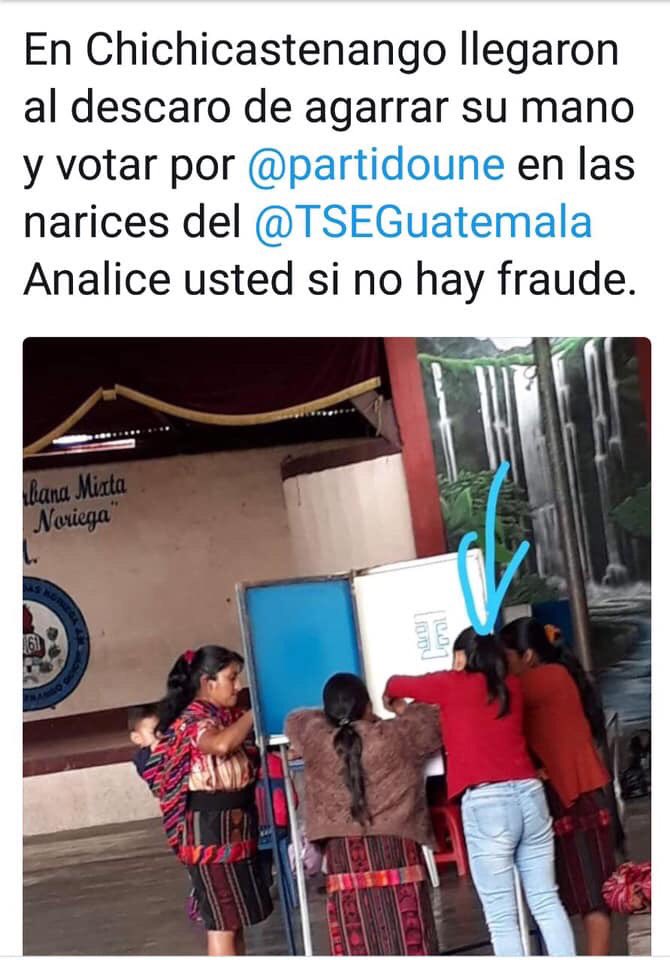 DelTentaciones's tweet photo. Pueden verificar si esto es cierto y hacer algo? @TSEGuatemala @prensa_libre @policia @EmisorasUnidas https://t.co/WABgP4dcb5