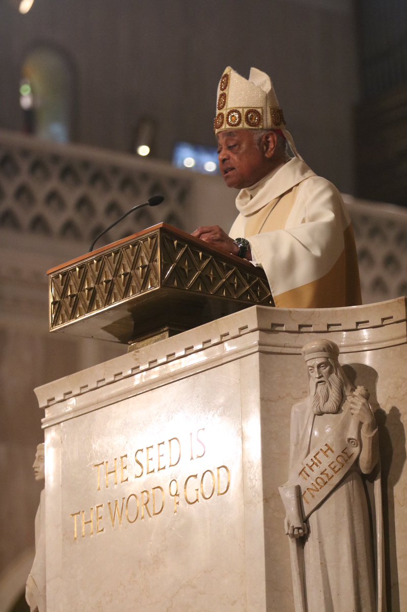 WashArchdiocese's tweet photo. “We need to know, and the world has so frequently forgotten, what it takes to live a committed and faithful loving marriage. The ingredients of love are often not glamorous or well-known but vital nonetheless.” -#ADWArchbishop Gregory #homilyquote #visiblesign https://t.co/pQEijEB9Cl