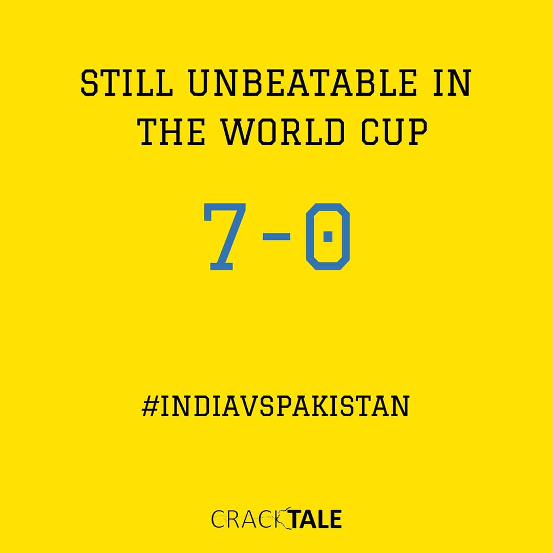 CrackTale's tweet photo. Hum Jeet Gayeee 🇮🇳🇮🇳🇮🇳🎉🎉🎉🎉 #IndiaVsPakistan #INDvsPAK #INDvPAK #ICCCricketWorldCup #ICCWC2019 #cricket #CricketWorldCup2019 #ICCWorldCup #India #unbeatable #baapbaaphotahai #BleedBlue #cricketlive #PakvsInd https://t.co/VHXBVuOBy6