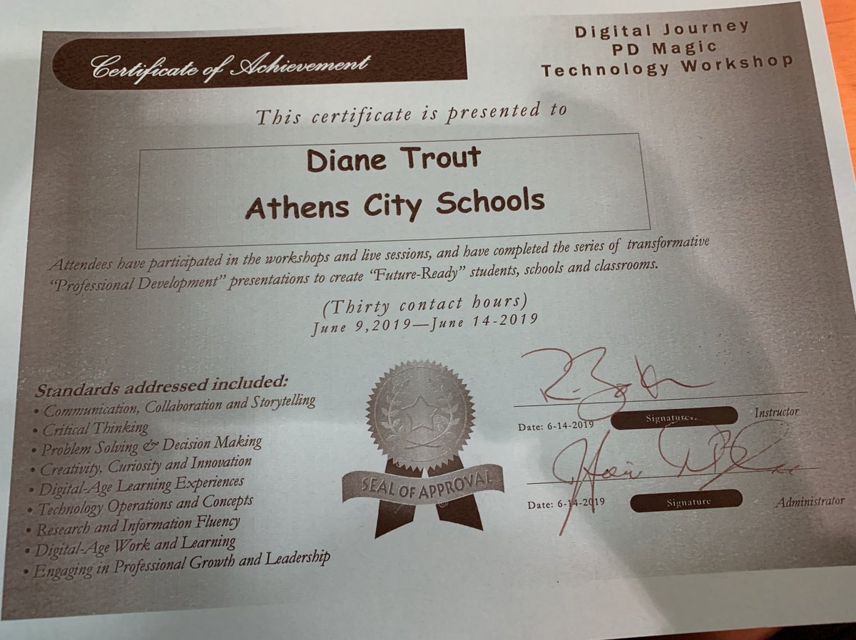 DianeTrout81's tweet photo. Quite proud of this! @mydisneyclass #PDmagic @hdiblasi @DisEdDesign thank you again for an amazing week of learning and networking. https://t.co/bK9nbSu6RC