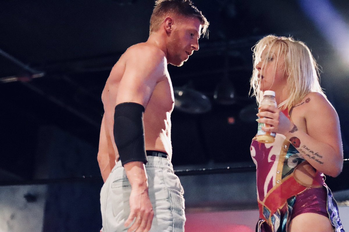 VeraSadly's tweet photo. So, this was a moment #thisiswrestling #shesawrestler #BeyondBoston https://t.co/hM1RcjjalL
