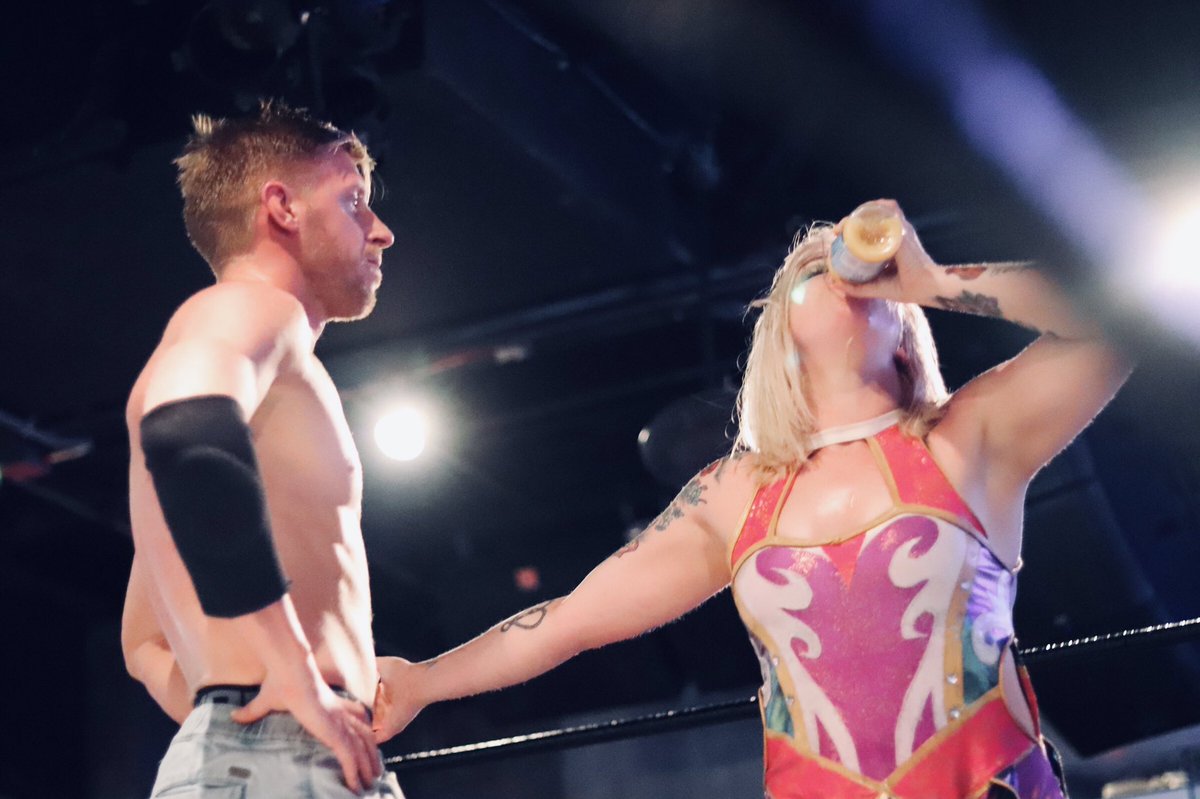 VeraSadly's tweet photo. So, this was a moment #thisiswrestling #shesawrestler #BeyondBoston https://t.co/hM1RcjjalL