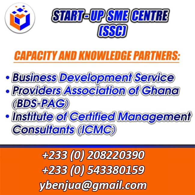 Start-up Sme Centre Ssc - Ghana Ltd tweet media