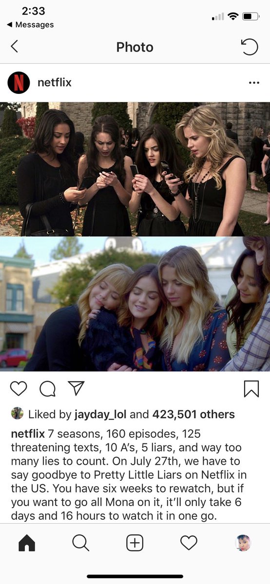 My_BigMouth's tweet image. WTF @netflix why are you taking away @PLLTVSeries? This is the worst. #goodbyepll