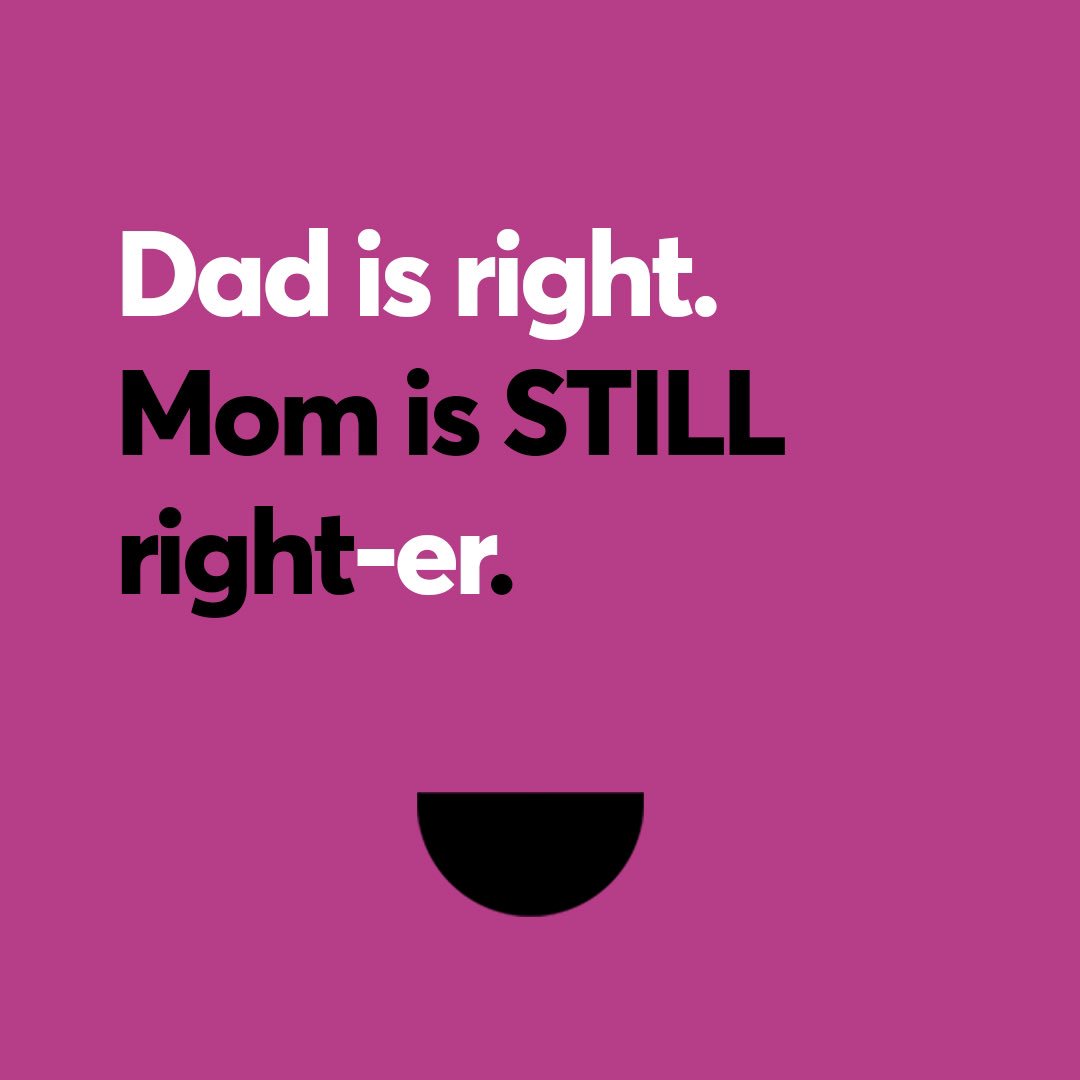 eatrightrice's tweet photo. It’s #FathersDay, so don’t let your dad see this- let him think he’s right-er, at least for today. #RightRice https://t.co/ubrrYTqNCF